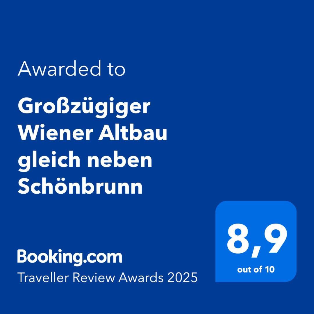 Grosszuegiger Wiener Altbau Gleich Neben Schoenbrunn Bagian luar foto